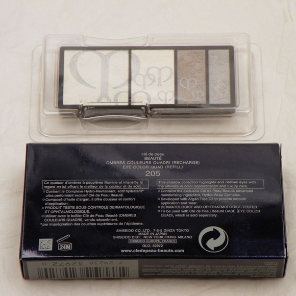 BRAND NEW Cle de peau quad eye shadow refill #205 NWOT - Picture 3 of 3